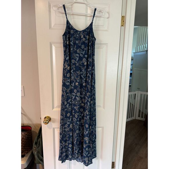 Women's Roan+Ryan Willa Floral Maxi Dress in Blue, Size XS - Picture 1 of 3